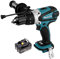 Makita DHP458Z 18V Li-ion Cordless Combi Drill Body with 1 x 5Ah Battery