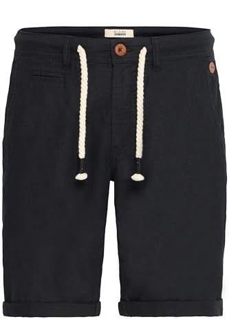Blend Lias Herren Leinenshorts Kurze Leinenhose Bermuda Regular Fit