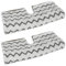 Spares2go Cover Pads for Shark Klik n Flip Lift Away Pro Genuis Steam Cleaner (Pack of 2)