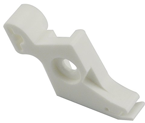 Zigzagstorm 4124112 Pied presseur à tige basse pour Husqvarna Viking, blanc Alt : 4124112-01, 4124112-45, 4124112-45, 4123471-01, 4126161-01, 412616101-4124112