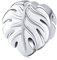 ERKANZHI 925Er Sterlingsilber für Armband und Armreif, Pflanzenblatt, Monstera Deliciosa, Beliebter Schmuck
