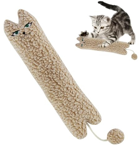 Katzen-Kaukissen, Kauplüsch für Katzen Interaktives Kauspielzeug für