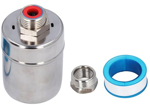 FLEXMAN Schwimmerventil, Edelstahl, Automatische Wasserstandskontrolle, Schwimmerventil, Automatische Abschaltung, Kugel Mini Schwimmerventil, Mini Wasserstandsregler für Wassertan