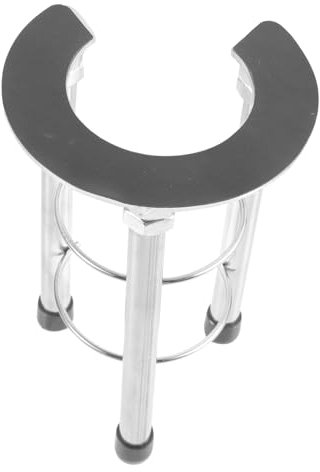 IMIKEYA Stainless Steel Undermount Sink Bracket Support Washbasin Holder Kitchen Bathroom Sink Shelf No Drill Adjustable