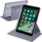 A-BEAUTY Custodia Rotante Compatibile con iPad (9,7 Pollici, 2018/2017 Modello, 6/5 Generazione) / iPad Air 2/Air 1, Antiurto Trasparente Cover, Auto Svegliati/Sonno, Lavanda