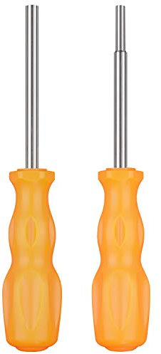 Gamebit Schraubendreher-Set, 3,8 mm & 4,5 mm Sicherheits-Schraubendreher-Bit-Schraubendreher-Werkzeuge zum Öffnen von NES SNES N64 Super Nintendo 64 Patronen & Systemen – Orange