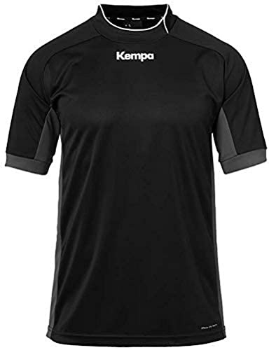 Kempa Herren Trikot Prime Trikot, Schwarz/Anthra, M, 200312101