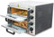 Bituxx Professioneller Doppel Pizzaofen Pizzabackofen Pizzamaker Elektrisch 3000W mit Steinplatte, Gastro Steinbackofen für Pizza, Brot und Backwaren, Leistung 3000 Watt, Temperatur bis zu 350°C