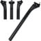 ROADNADO Carbon Bike Seat Posts Setback Seatpost Bicycle Seat Tube 27.2 / 30.8 / 31.6mm * 350 / 400mm Bicycle Seatpost Adjustable Clamp 3K Matte Cycling Seat Posts for Road Bike Mountain Bike MTB BMX