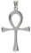 NKlaus Kettenanhänger Ankh Anch Talisman 925 Silber 4cm Keltisches Kreuz des Lebens 3862