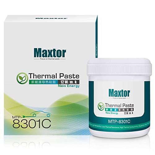 Maxtor MTP - Pasta de compuesto térmico de alto rendimiento de 150 g, pasta de disipador de calor, grasa conductora térmica para CPU GPU Cooler LED IC PS4 Xbox Chipset hornos
