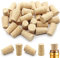 JEOPKO Corks for Craft Wood Plugs 30 Pcs Tapered Cork Stoppers Wine Natural Replacement Beer Leakproof 22x35x17mm Bottles, Liquor Bottles Cork.