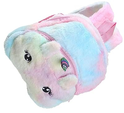 GALPADA Studentenrucksack schultüte Büchertasche rucksackbeutel rucksäcke vaude rucksaxk handgepäckrucksack schul Tasche Back Bag norsacke Tasche Einhorn-Rucksack Mode Plüsch Rucksack Kind