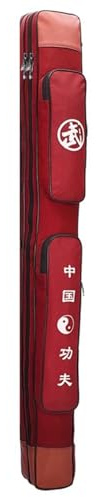 Large Multi Weapons Case,Sword Bags,Tai Chi Stick Bag,Martial Arts Sword,Long Weapons Bag,Thick Canvas Sword Bag,Bo Jo Staff,Bokken Sword Case,Can Hold Two Swords or Two Sticks