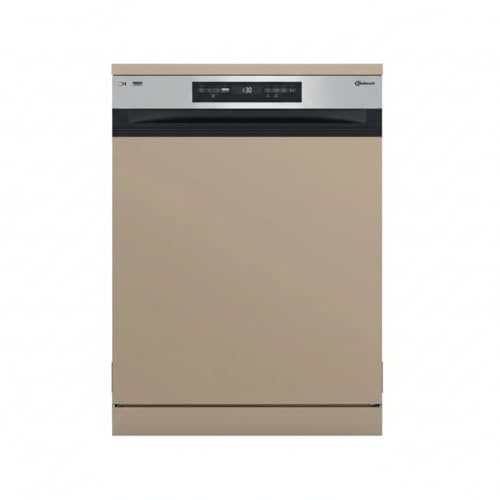 Bauknecht - BKO PBM Teilintegrierter Geschirrspüler - 15 Maßgedecke - PowerClean Pro, NaturalDry, SpaceClean Schublade - Edelstahl-Bedienblende - Energieeffizienzklasse B - 82 x 59,8 x 55,5 cm (HxBxT)