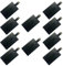 Fenglangrong 10 Pack USB Flash Drive, 1GB Credit Bank Black Card Shape Flash Drive Memory Stick U Disk Thumb Gift, for Data Backup, File Transfer