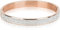 styleBREAKER Armreif aus Edelstahl mit Strasssteinen, Clipverschluss Armband, Schmuck, Damen 05040101, Farbe:Rosegold