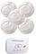 Jeising Sicherheits Set GS506 G 5er Set Rauchmelder/Brandmelder/ 10 Jahre Batterie KRIWAN Zertifiziert EN14604 + CO-Melder GS819