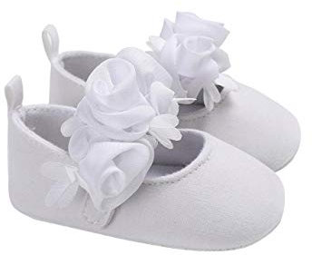 DEBAIJIA Scarpe, Piattaforma Bimba 0-24, Sxy01 Bianco, 18 EU