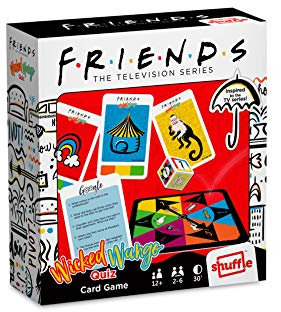 Shuffle Friends Wicked Wango Quiz Card Game, For 2 to 6 Players, Great Gift For Ages 12+
