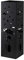 Baroni Home Portaombrelli Design Moderno Porta Ombrelli in Metallo Nero con Gatto con 2 Gancini e Vaschetta Scolapioggia Rimovibile 15,5X15,5X49 cm