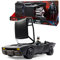 Batman The Batman authentisches Batmobile (55cm Länge) mit sich öffnendem Verdeck und 30cm Batman-Actionfigur zum Batman-Kinofilm
