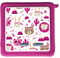 MeinBaby123® Schutzfolie kompatibel mit Toniebox | Schutzcover selbstklebend | Premium Qualität | Aufkleber passgenau I Folie Sticker I Toniebox Zubehör (Boho Tiere Beere)