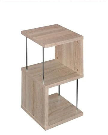 RASANTI Standregal 2 Ablagefächer Sticks Eiche sägerau