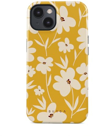 BURGA Handyhülle für iPhone 13 Mini – Unisex Hybrid-Schutzhülle mit stoßdämpfendem TPU & kratzfester Außenschale, erhöhter Displayrand, MagSafe-kompatibel, kabelloses Laden, stylisches Design