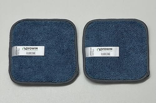 proWIN Duo PAD Hurricane 13 cm x 13 cm, blau -Doppelpack- 2 Stück