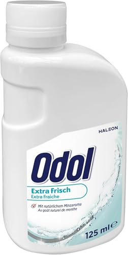 Odol Mundwasser Extra Frisch, alkoholfreies Mundwasser Konzentrat, 125ml (Packung mit 5)