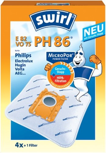 Swirl PH 86 Micropor Power Filter Geruchs-Stopp+Hepa-Filtration