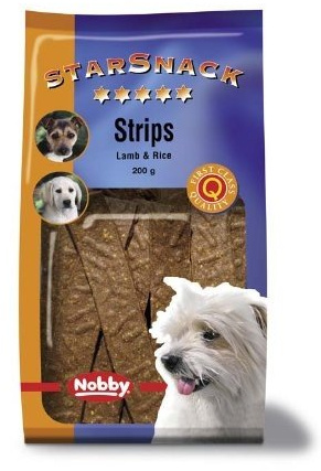 Nobby StarSnack Strips Lamb & Rice