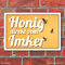 Schild Honig direkt vom Imker, 3 mm Alu-Verbund 300 x 200 mm