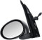 Equal Quality Außenspiegel links für Citroen C1 (2005-2012, 2009-2012), Peugeot 107 (2005-2012) und Toyota Aygo (2009-2014, 2009-2011) - Mechanische Bedienung - Schwarz - Mittel - OEM: 8153YW; 8149YC