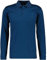 Ragman Herren Softknit-Polo Langarm, Dunkelblau, XL