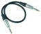 Switch Electronics Cavo patch audio con segnale bilanciato TRS da 6,35 mm da stereo a jack stereo da 6,35 mm (lunghezza 0,5 m)