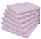 Rollmayer 6er Set Stuhlkissen Stuhlauflage Sitzkissen Sitzpolster Auflage für Stühle in Haus und Garten Kollektion Vivid (Puderrosa 10, 40x40x4cm)