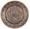 Something Different in_22738 Assiette Porte-encens Main de Fatma Marron 183 g