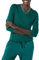 Amazon Essentials Women's Long-Sleeve Lightweight Crewneck Jumper (Available in Plus Size), Dark Green, L
