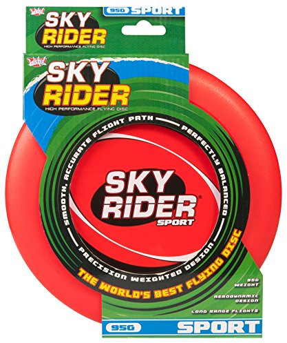 Wicked Vision WKSRS-R Wicked Sky Rider Sport | The Next Generation Flying Leichte Ultimate Frisbee Disc – längere, schnellere Flüge | Rot