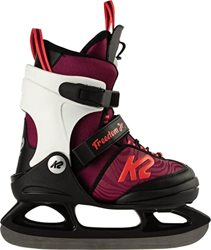 K2 Unisex Jugend Freedom Ice Eishockey, Purple_Coral, 35