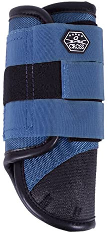 QHP Gamaschen Vielseitigkeit Vorne - XL - Mittelblau