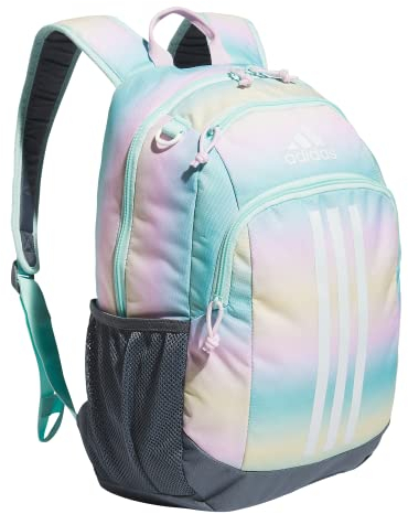 adidas Creator 2 Backpack, Gradient Flash Aqua/Onix Grey/White, One Size, Creator 2 Backpack