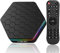 Android TV Box 12.0, 2025 Android Box 4K 6K 4GB RAM 32GB ROM with Allwinner H618 Quad Core Cortex-A53 CPU, Smart TV Box Support WiFi6 2.4G/5G Dual-WiFi Ethernet LAN Bluetooth 5.0 3D Utral HD