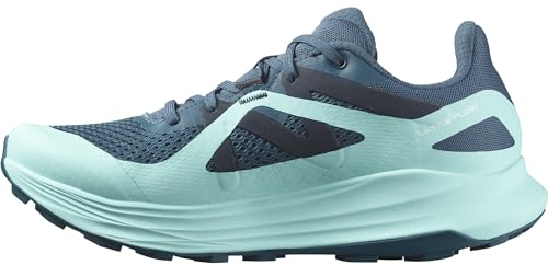 Salomon Ultra Flow Gore Tex Damen Trail-Laufschuhe, Outdoor-bereit, Dämpfung von der Straße bis auf die Trails, Gemischtes Gelände, Deep Dive, 42
