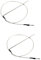 Toyvian 2stücke Breiter Pickup Für Akustikgitarre Passiver Sattel Tonabnehmer Hochsensitiver Pickup Stick Für Klassische Gitarren Silber