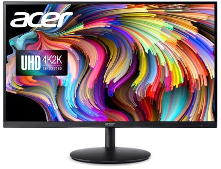 acer SH322QK bmiphux 31.5 pulgadas UHD 3840 x 2160 Monitor profesional | Adaptive-Sync (compatible con FreeSync) | HDR 10 | ZeroFrame | Soporte ajustable en altura con inclinación (USB tipo C, puerto
