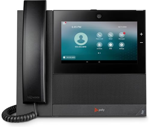 HP CCX 700 Business Media Phone with Open SIP and PoE-Enabled, 82Z83AA