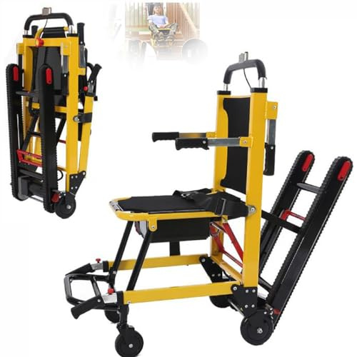 Mobiler Treppensteiger Verstellbare Gehhilfen,Sackkarre Treppensteiger,Mobiler Treppenlift,Treppensteiger Elektrisch,Rollator Faltbar Und Leicht Mit Sitz,Zuladung: 160 Kg A